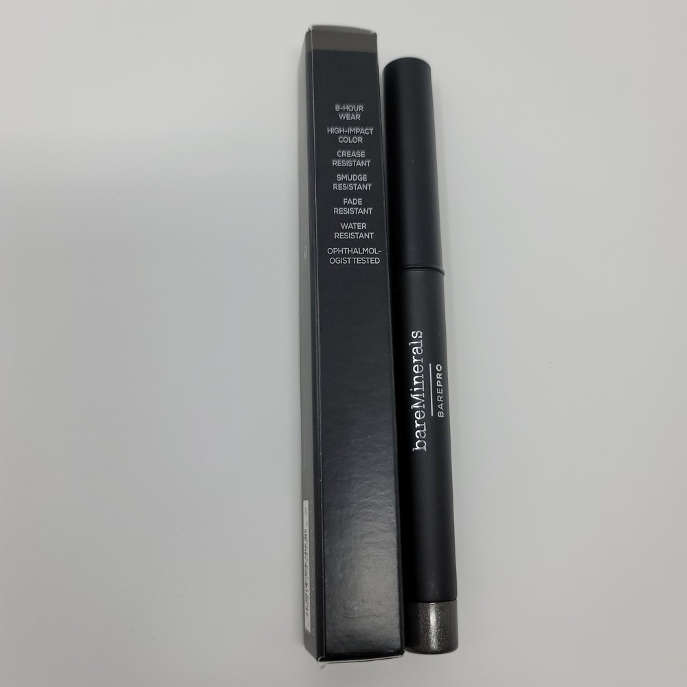 BareMinerals BarePro Longwear Eyeshadow Stick Crayon Glistening Graphite 0.05 Oz - Picture 3 of 5